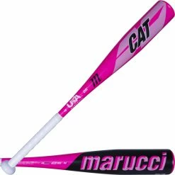 Marucci Cat USA Youth -11 Tee Ball Baseball Bat Pink MTBC11YUSAP