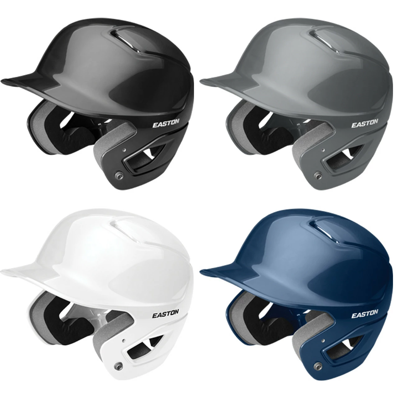 Easton Alpha Solid Baseball Batters Helmet 2 Easton Alpha Solid Baseball Batters Helmet