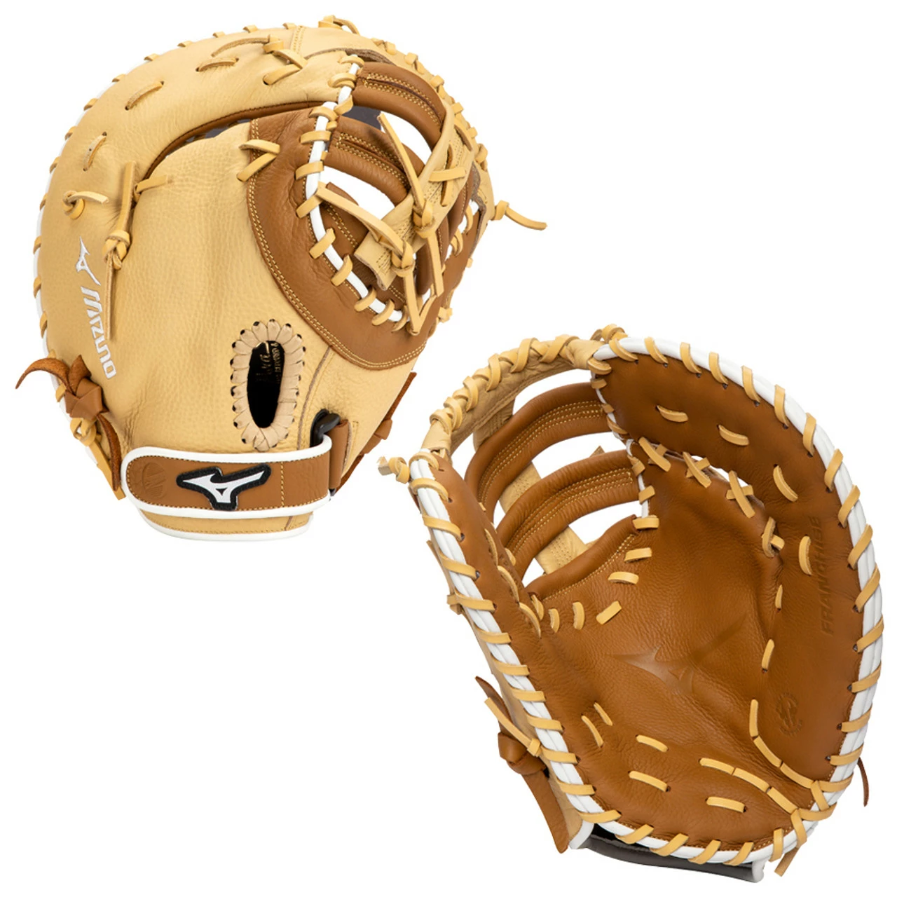 Mizuno Franchise 12.5" Baseball First Base Mitt GXF90B4 312973 3 Mizuno Franchise 12.5" Baseball First Base Mitt GXF90B4 312973