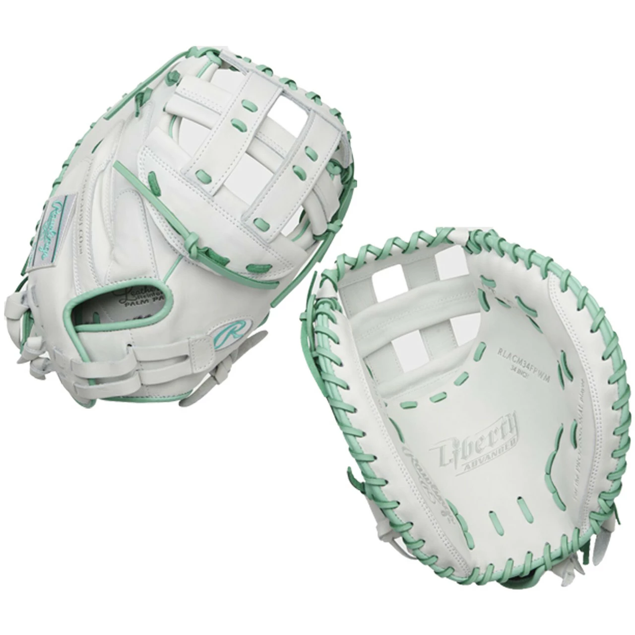 Rawlings Liberty Advanced CS Series 34” Fastpitch Softball Catcher’s Mitt – Mint 3 Rawlings Liberty Advanced CS Series 34” Fastpitch Softball Catcher’s Mitt – Mint