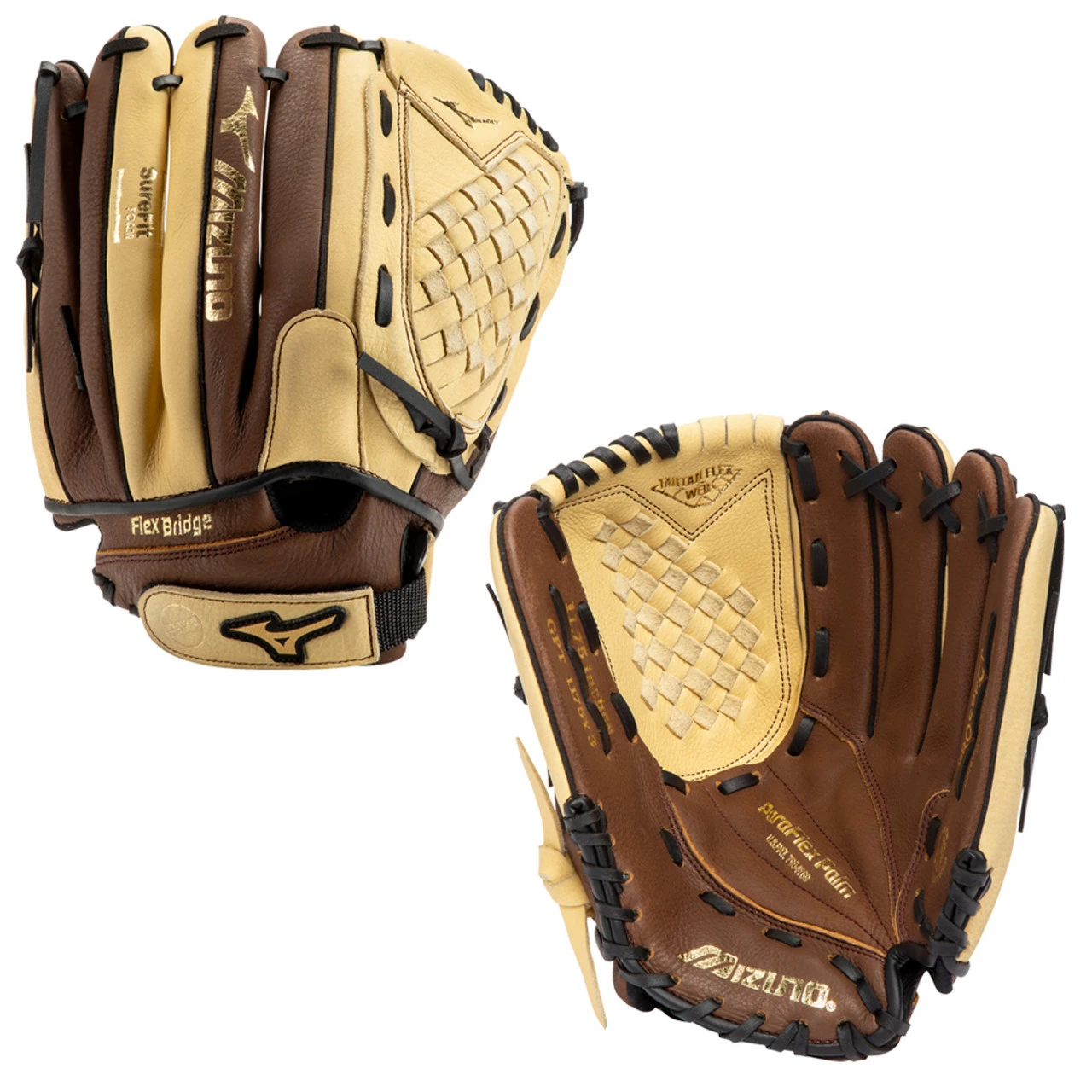 Mizuno Prospect Paraflex Series 11.75" Youth Baseball Glove 312940 3 Mizuno Prospect Paraflex Series 11.75" Youth Baseball Glove 312940