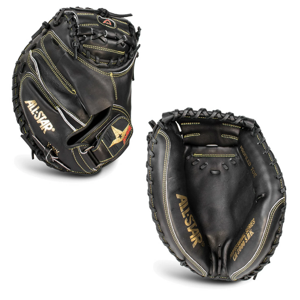 All-Star Pro Elite Catcher's Mitt 33.50" CM3000SBK 3 All-Star Pro Elite Catcher's Mitt 33.50" CM3000SBK