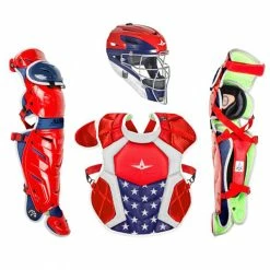 All-Star USA S7 Axis Elite 12-16 Catcher's Kit NOCSAE Approved Intermediate CKCC1216S7X-USA
