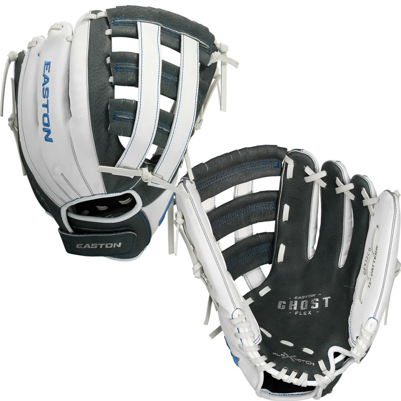 Easton Ghost Flex 12" Youth Fastpitch Softball Glove A130 861 3 Easton Ghost Flex 12" Youth Fastpitch Softball Glove A130 861