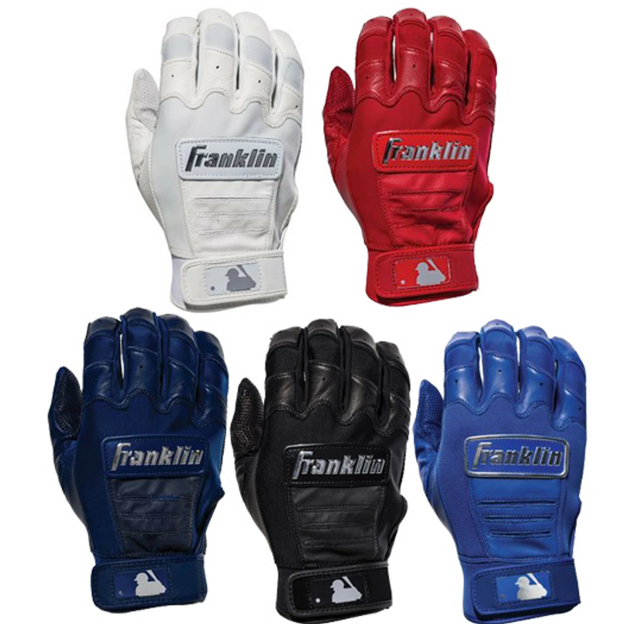 Franklin Sports Franklin CFX Pro Chrome Adult Batting Gloves 2059 3 Franklin Sports Franklin CFX Pro Chrome Adult Batting Gloves 2059