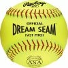 Rawlings C11RYLA 11" Dream Seam Fastpitch Softball-Dozen 2 Rawlings C11RYLA 11" Dream Seam Fastpitch Softball-Dozen -Bats Shop rawlings c11ryla 11 dream seam fastpitch softball dozen 39 21835.1569696054
