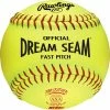 Rawlings C12RYLAH 12" Dream Seam Fastpitch Softball-Dozen 1 Rawlings C12RYLAH 12" Dream Seam Fastpitch Softball-Dozen -Bats Shop rawlings c12rylah 12 dream seam fastpitch softball dozen 39 43668.1569696057